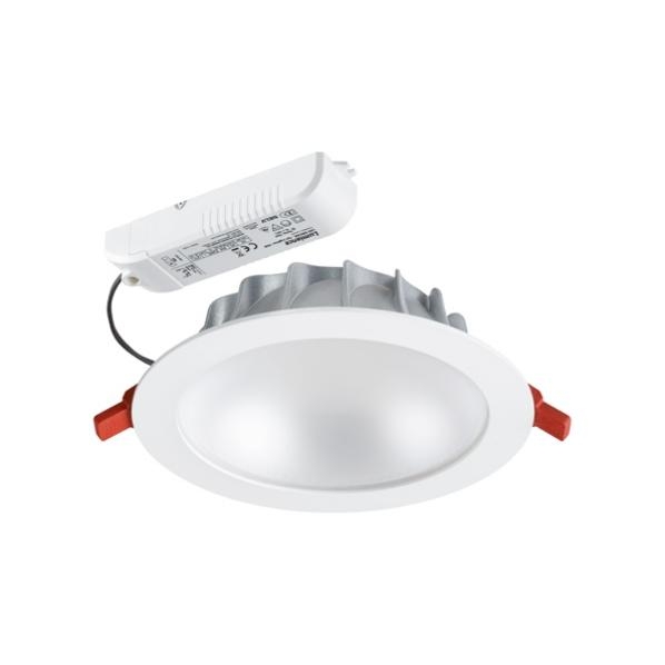 LED Downlight Slim - Facto Dury - PIR Bewegingssensor 360° Dag en Nacht Sensor - 20W - Warm