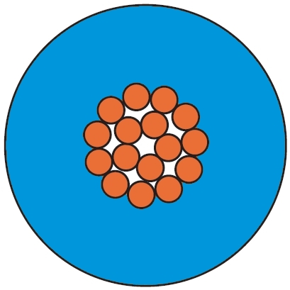 DYNAMIC MONTSN 1 BL 90 R100 MONTAGESNOER BLAUW 90G afbeelding 1