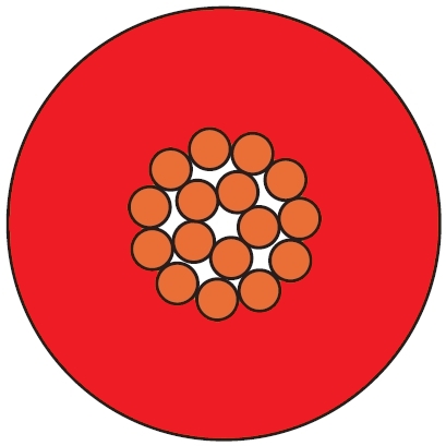 DYNAMIC MONTSN 1 RD 90 R100 MONTAGESNOER ROOD 90G afbeelding 1