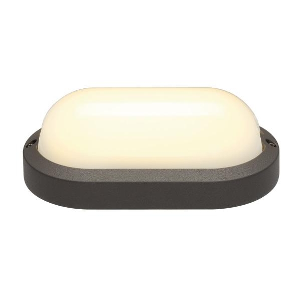 Plafond/ wandlamp TERANG 2 antraciet 1xLED 3000K