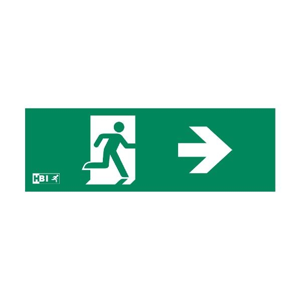 HBI 404Y PICTOGRAM PIJL RECHTS ISO7010 afbeelding 2