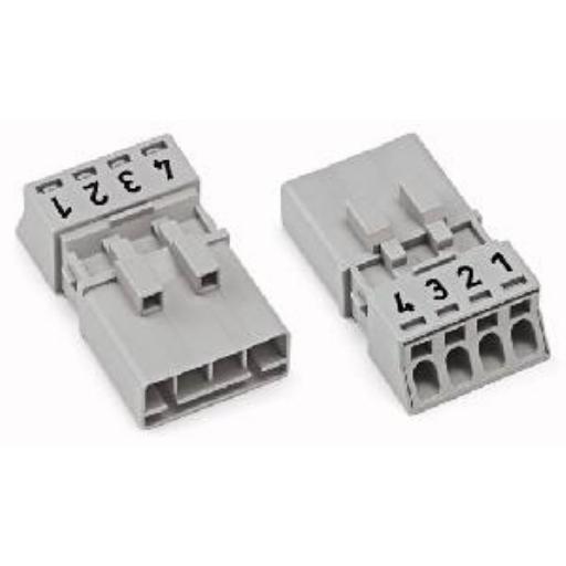 WAGO 890-254 STEKER MALE MINI 4-POL.GR. afbeelding 2