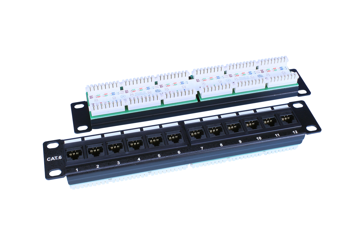 GRAYLE ZN500PP121225 PATCHPANEEL 10INCH CAT6 12V1H afbeelding 2
