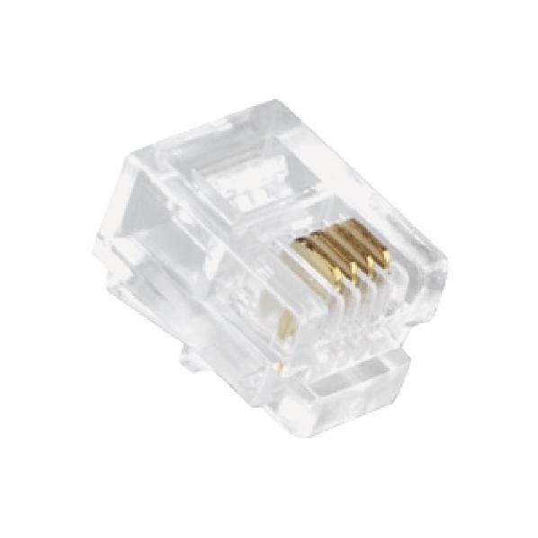 GRAYLE RJ11 6 4 ROND RJ11 CONNECTOR ROND/MASSIEF ( afbeelding 2