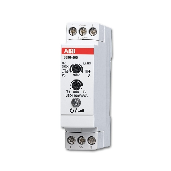 Dimmer LED 2-100W/VA basic DIN 6586-500 afbeelding 2