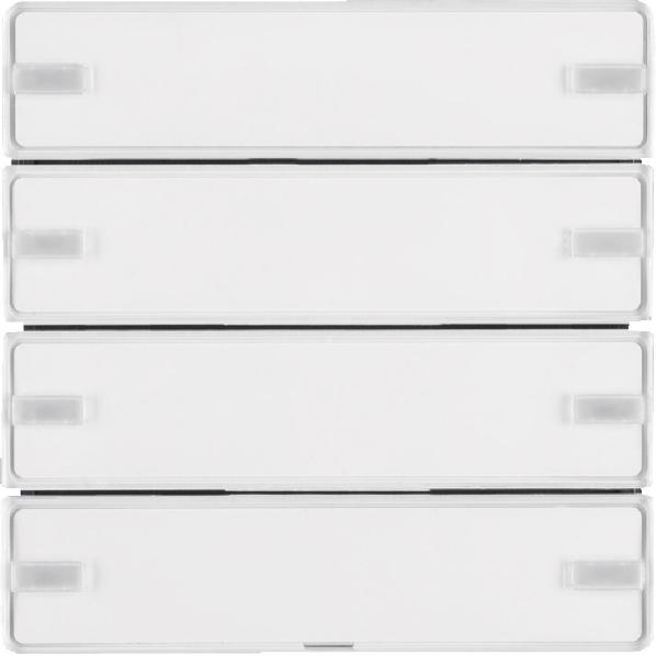 BERKER 80144329 DRUKKNOP OPZETMODULE 4-VOUDIG afbeelding 2