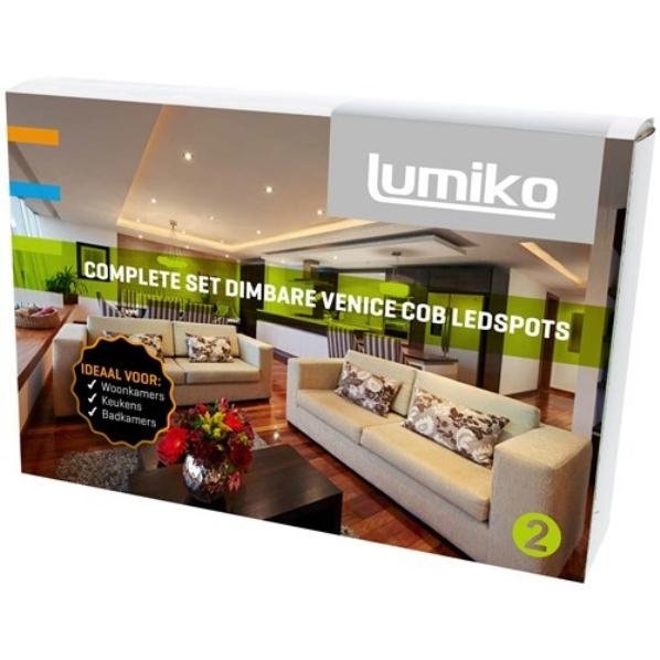 KLEMKO VENICE-COB-KIT2 LEDSPOT PAKKET VENICE COMPL afbeelding 2