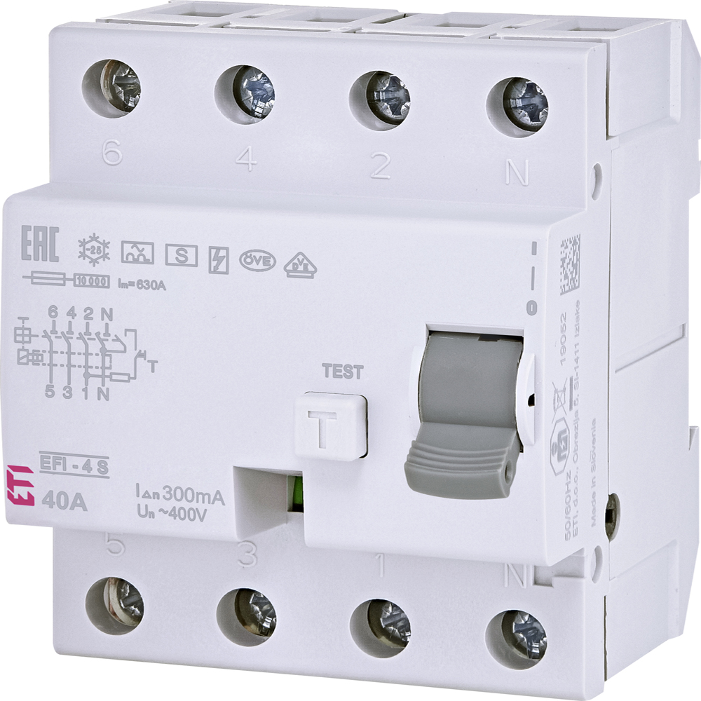 ETI 432000077 AARDLEKSCH. SEL. EFI-4 40A 300 afbeelding 2
