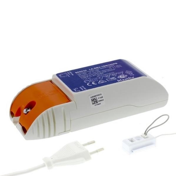 LED driver 18W 350ma DRV-18WPD350MS klemko osram 860033 voor 3 tot 5 LED spots