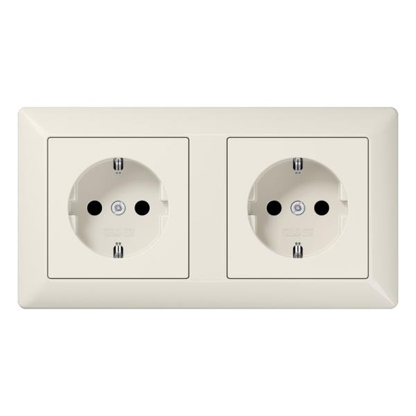 WCD RA 2x1v inb hor incl.afdekraam crème AS afbeelding 2