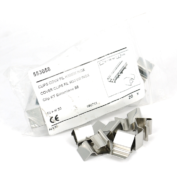 Draadgoot dekselclip RVS GTDC25E2 afbeelding 2