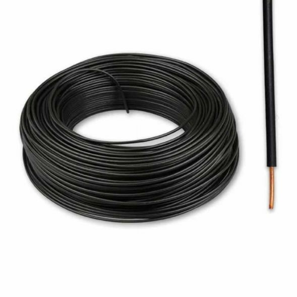Donné Installatiedraad VD H07V-U Eca -D- zwart 1,5 mm² (doos 100m) D08402D3