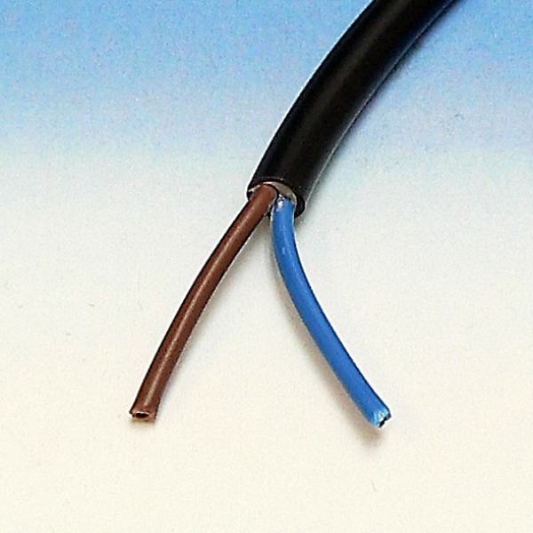 DONNE VMVL ECA90 2X1.5 ZW VINYL LEIDING D585400601 R100 afbeelding 2