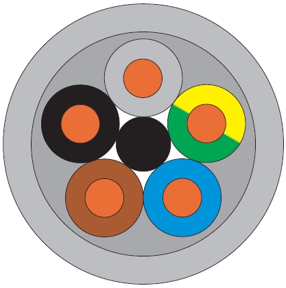 DYNAMIC YMZ1K CCA 3G2.5 INST KABEL HALVRIJ CCA KNI