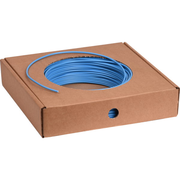 Dynamic Installatiedraad VD H07V-U Eca 2,5 mm² KEMA (doos 100m) blauw H7VUE011202
