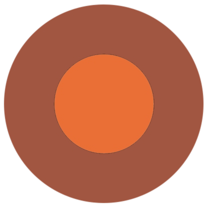 Dynamic Installatiedraad VD H07V-U Eca 2,5 mm² KEMA (doos 100m) bruin H7VUE011203