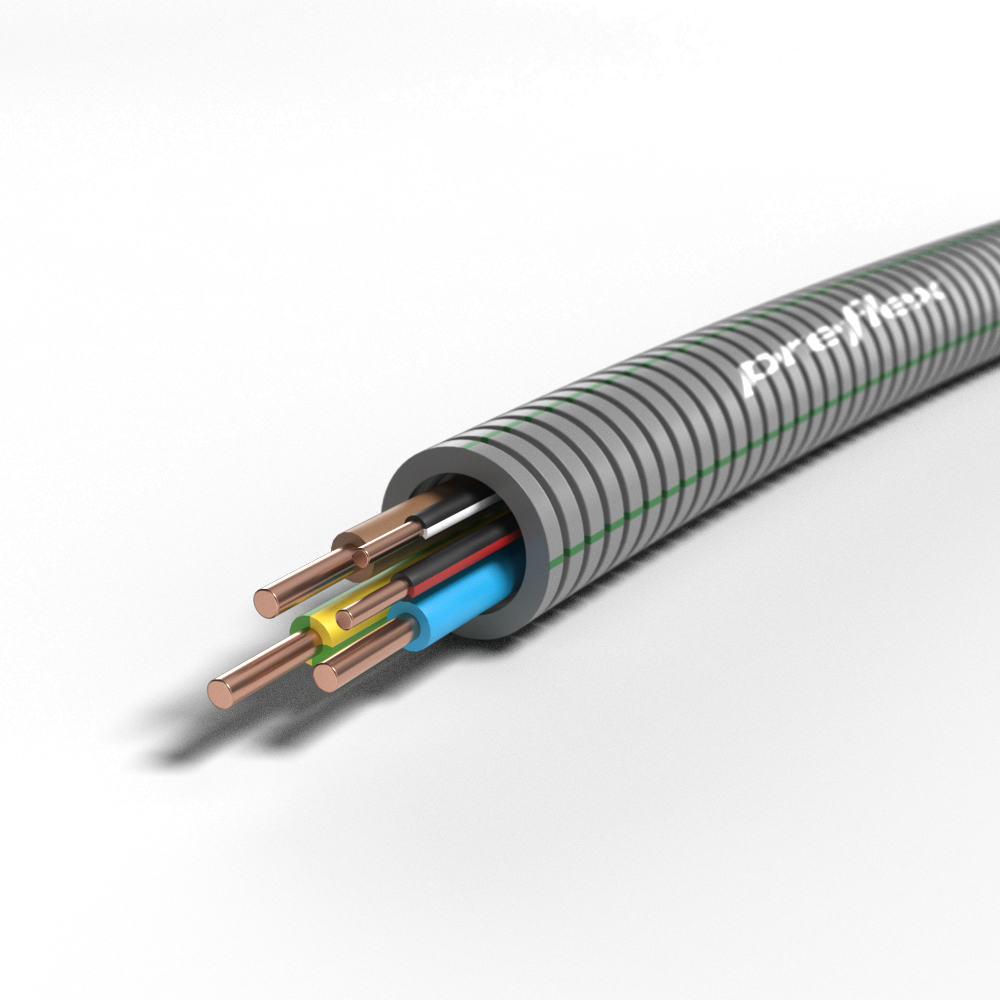 PREFLEX FLEX20ECA3X2.5+2X1.5 FLEX C BR/BL/GG/ZW/ZW afbeelding 2
