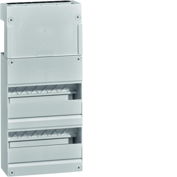Hager Opbouwverdeler Vision 220x475mm, 2x12modulen IP30 VKG22S