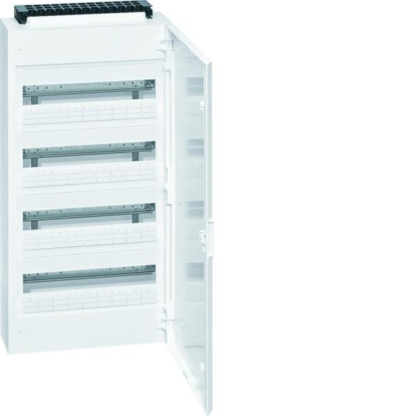 Hager Verdeler Vega IP40, 4x18modulen, deur wit VB418C
