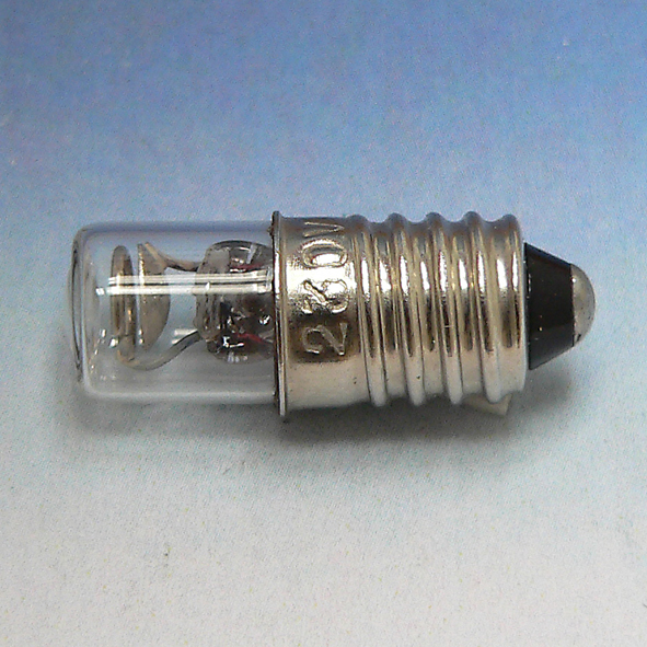 PEHA 490/220 GLOEILAMP 230V 0.8MA E10 afbeelding 2