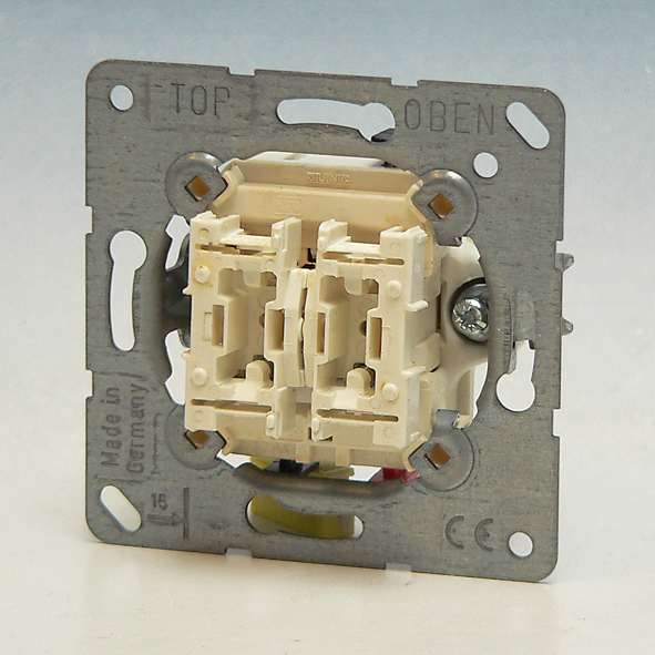 Schakelaar inb jaloezie 1p tip mech.v. insteek afbeelding 2