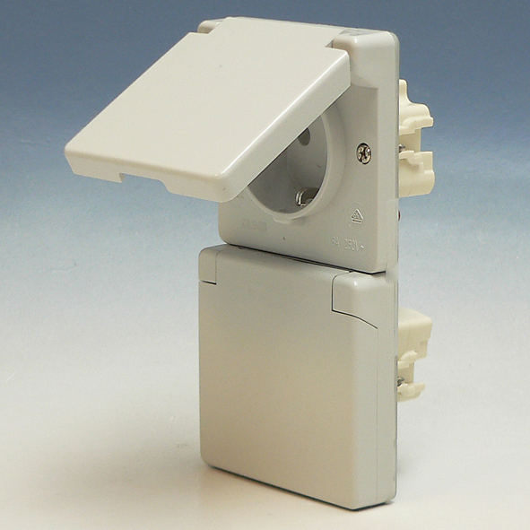 WCD RA IP44 2v vert. kd WG6 afbeelding 2