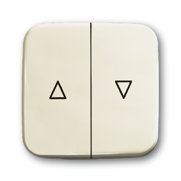 Busch-Jaeger drukknop voor jalouzieschakelaar creme (2CKA001713A0155) afbeelding 2