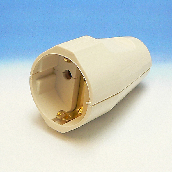 Contrastekker met randaarde Kopp