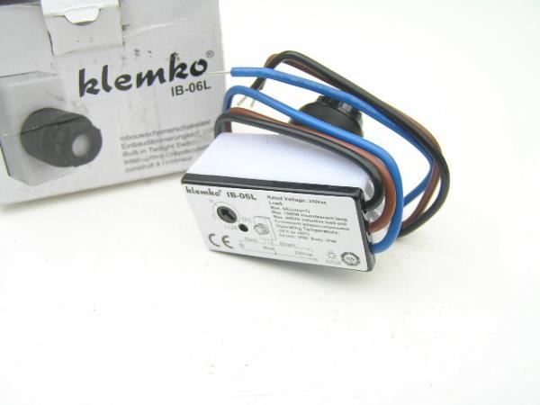 Klemko IB-06 schemerschakelaar inbouw 820010