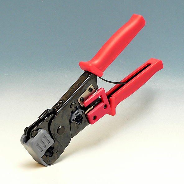 Krimptang voor stekers RJ11/RJ12/RJ45. Tevens geschikt voor afbeelding 2
