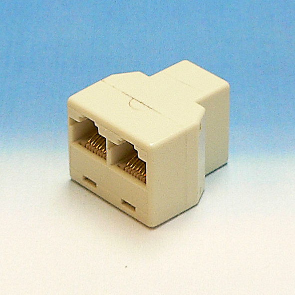 KLEMKO RJ45TFMFMFMR SPLITTER RJ45 3XFEM 183420 afbeelding 2