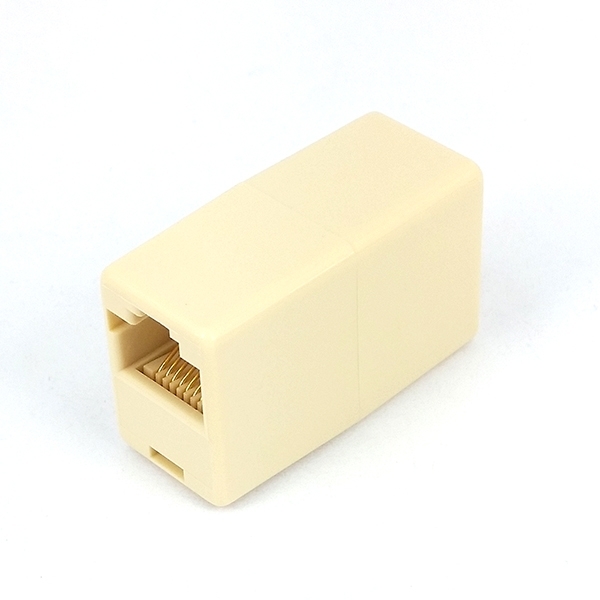 Modulair koppeldeel Female-Female RJ45 1-8 Recht