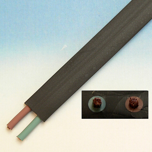 DONNE PRIKKABEL2X1.5 R100 PRIKKABEL NEOPREEN ZW R100 afbeelding 2