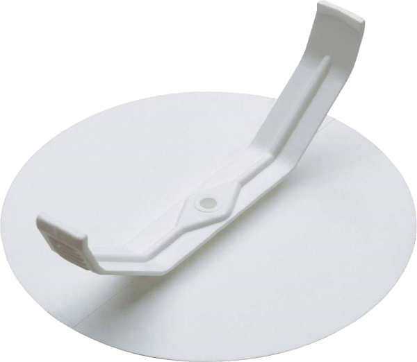 Afdekplaat plafond voor centraaldoos & inbouwdoos | Wit