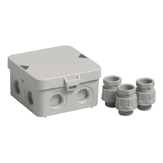 Attema kabeldoos IP65 AK1 3xM20-wartel (AT2280)