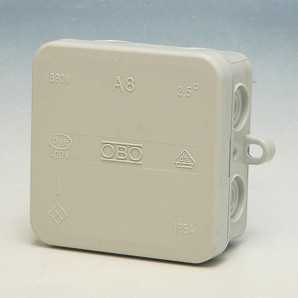 OBO A8 Kabeldoos IP54 7 invoeren 660V