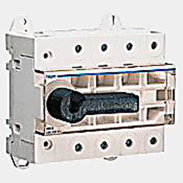 Hager Lastscheider 4-polig 125A modulair, compact HA406 afbeelding 2