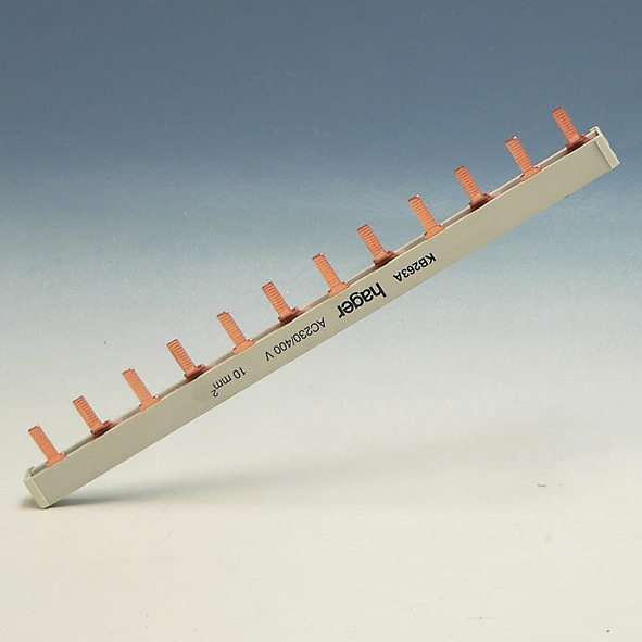 Hager Kamrail stift 6x2-polig 63A 10mm² KB263A afbeelding 2