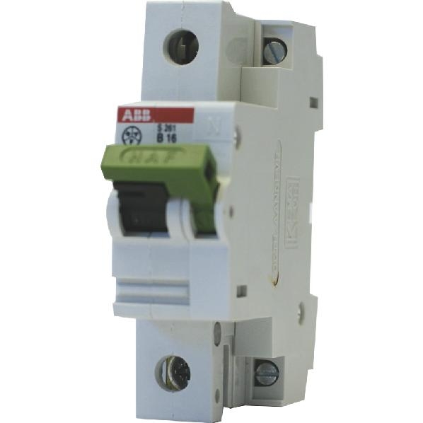 ABB HAF 0025.002 HAFOMAAT B16 6KA 1P+N GN afbeelding 2