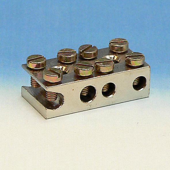 JMV Radiatorklem 2x25/2x6 'D' 9200045 schuin open afbeelding 2
