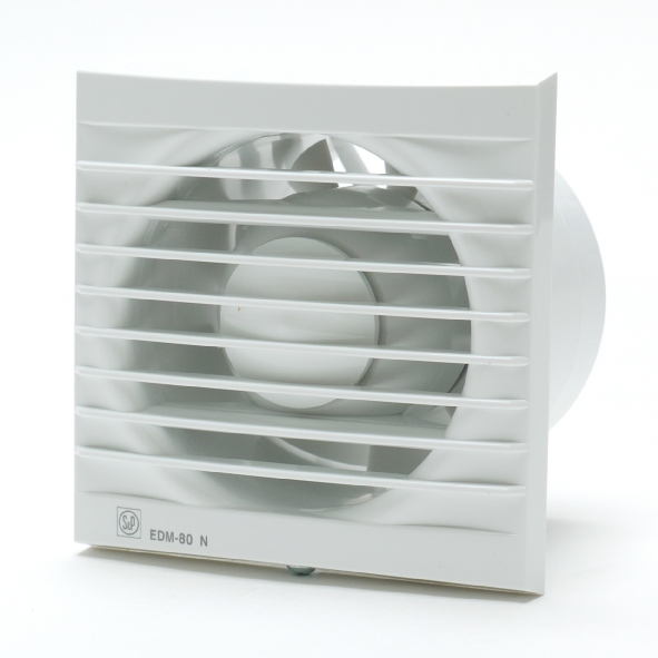 SOLER EN P EDM 80 NZ TOILET/BADK VENT 80M3 AAN UIT