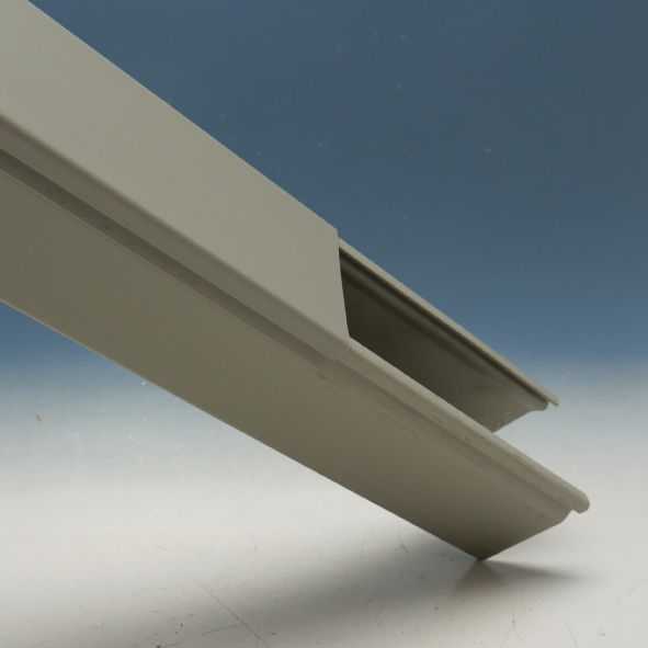 Kabelkanaal+deksel B 60x60mm RAL7030 grijs afbeelding 2