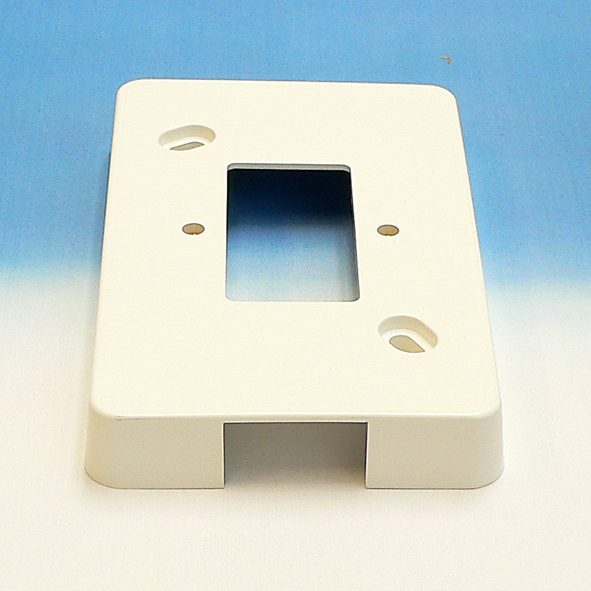 P25/K25 montageplaat MZ25 2v wit RAL9010 5512 afbeelding 2