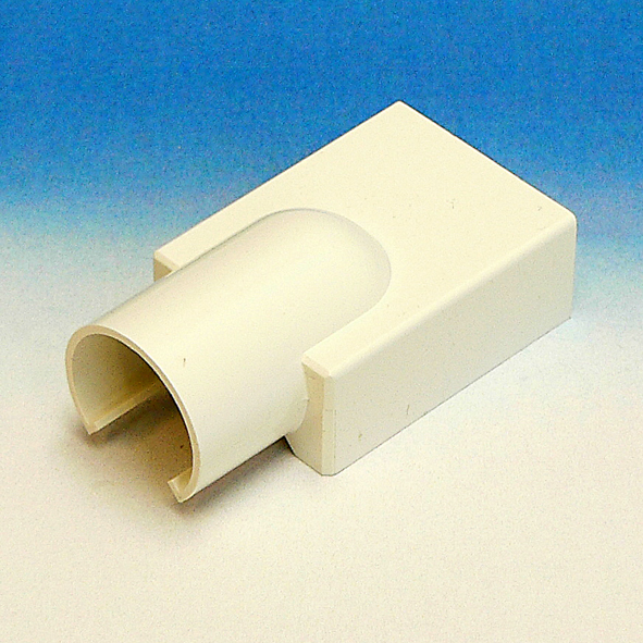 P25/K25 verloopmof VM25 16mm wit RAL9010 5562