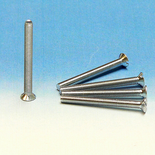 Metaalschroef VK M3x40 voldraad sleuf