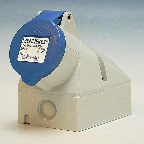 MENNEKES CEE 101 WCD 16A 3P OPB 230V G4 afbeelding 2