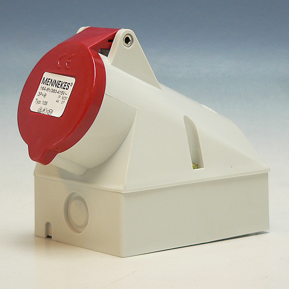 MENNEKES CEE 105 WCD 16A 4P OPB 400V G4 afbeelding 2
