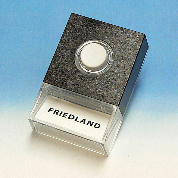 FRIEDLAND D723 ZWART BELDRUKKER OPB PUSHLITE VERL afbeelding 2