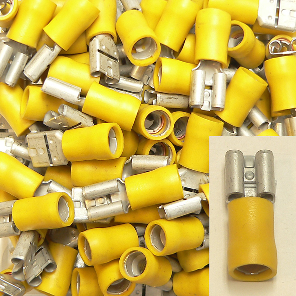 KLAUKE 750 KABELSCH VLAKBUS 6.3 GE 6MM afbeelding 2
