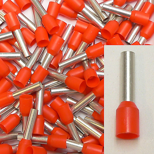 KLAUKE 174/12 ADEREINDHULS 4MM2 OR L=12 afbeelding 2